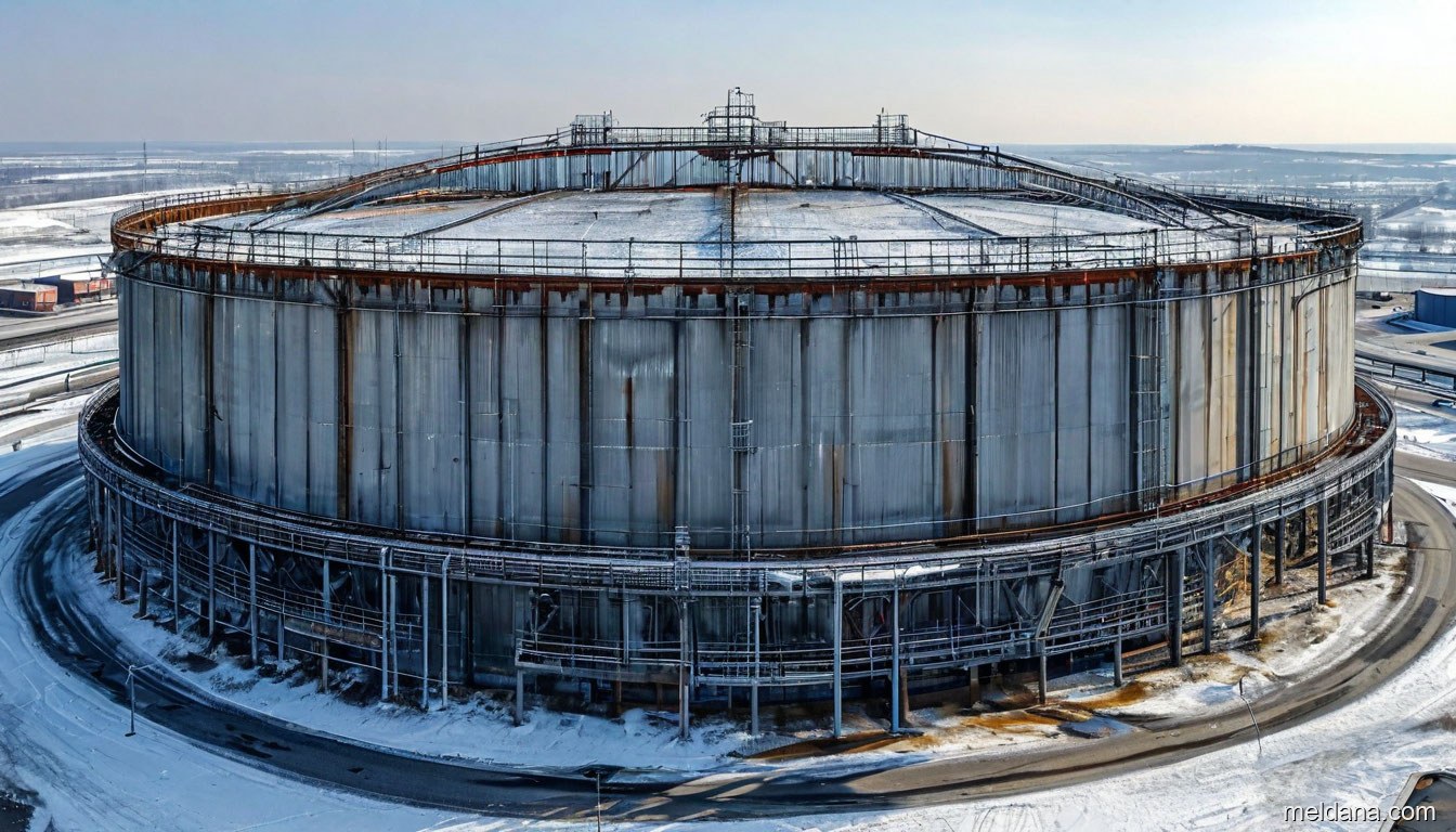 Антидроновая защита резервуара РВС-50000  — ЗОК ЗАСЛОН по СП 542